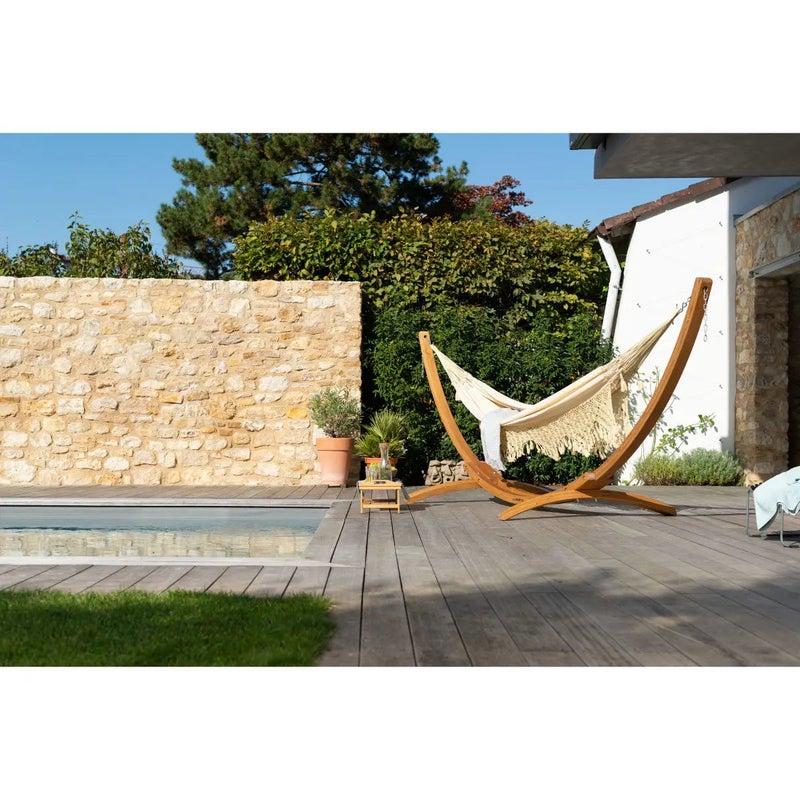 LA SIESTA Elipso Nature - FSC certified Larch Stand for Single Hammocks - Image 2